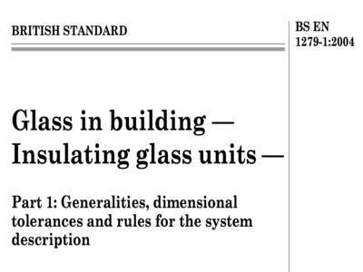 bs en1279 part1 generalities dimensional tolerances and rules for the system description